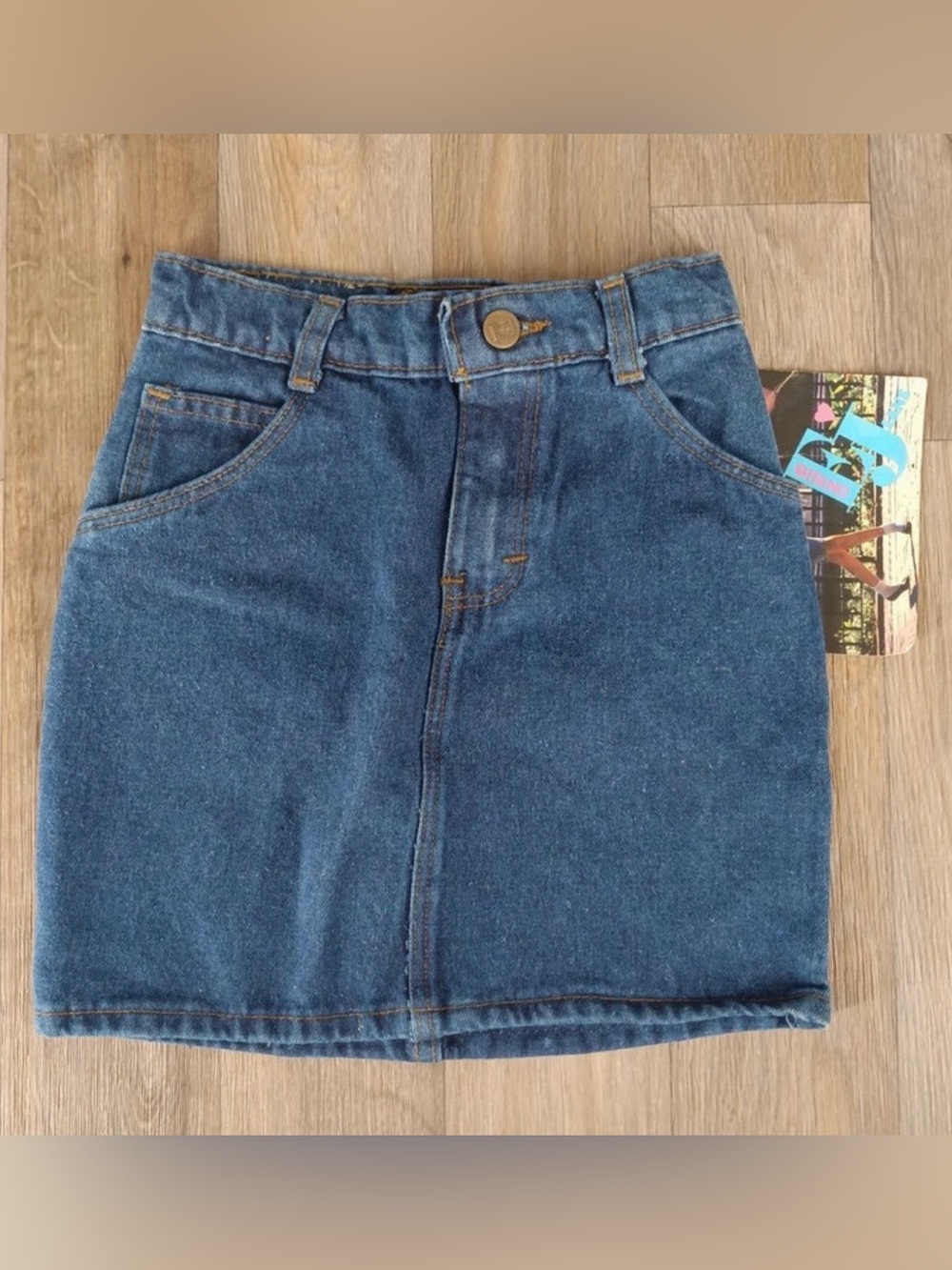 Gitano “EJ” NWT dead stock Y2K 80s/90s vintage Juniors mini skirt